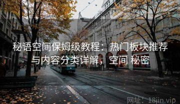 秘语空间保姆级教程：热门板块推荐与内容分类详解，空间 秘密