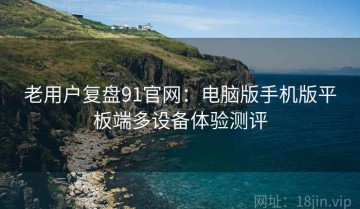 老用户复盘91官网：电脑版手机版平板端多设备体验测评