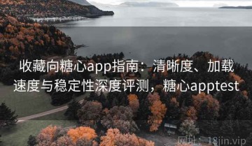 收藏向糖心app指南：清晰度、加载速度与稳定性深度评测，糖心apptest