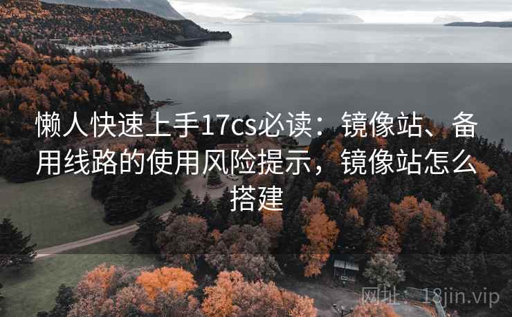 懒人快速上手17cs必读：镜像站、备用线路的使用风险提示，镜像站怎么搭建