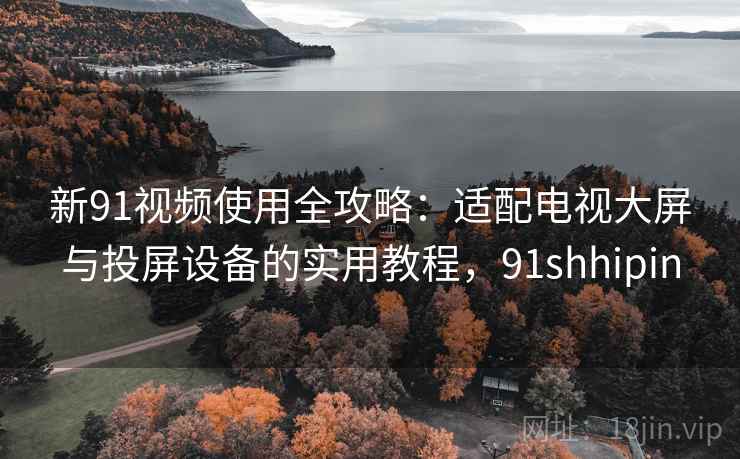 新91视频使用全攻略：适配电视大屏与投屏设备的实用教程，91shhipin