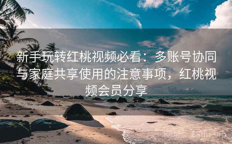 新手玩转红桃视频必看:多账号协同与家庭共享使用的注意事项,红桃视频会员分享 新手玩转红桃视频必看:多账号协同与家庭共享使用的注意事项,红桃视频会员分享