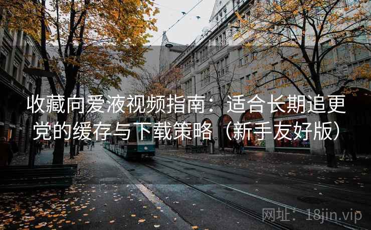 收藏向爱液视频指南:适合长期追更党的缓存与下载策略(新手友好版) 收藏向爱液视频指南:适合长期追更党的缓存与下载策略(新手友好版)